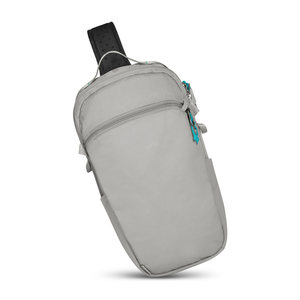 Plecak antykradzieżowy na jedno ramię Pacsafe ECO 12L - szary  z econylu