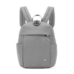Plecak mini damski antykradzieżowy 8L Pacsafe Citysafe CX Econyl® - jasnoszary