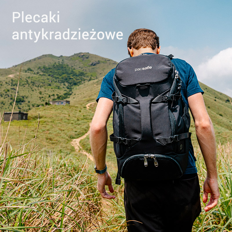 Plecaki antykradzieżowe