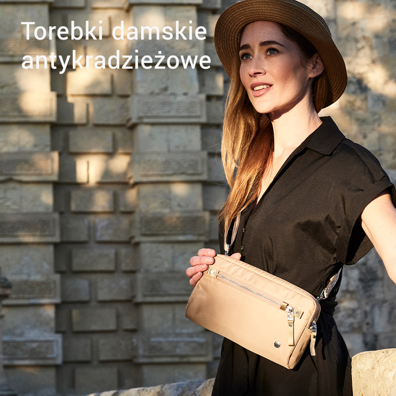 Damskie torebki antykradzieżowe