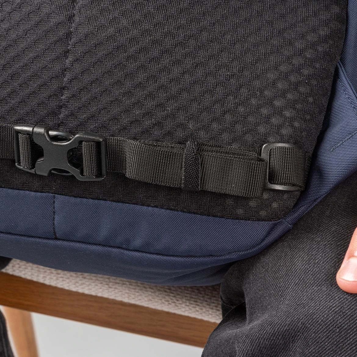 Zbliżenie na pasekz włókna Dyneema