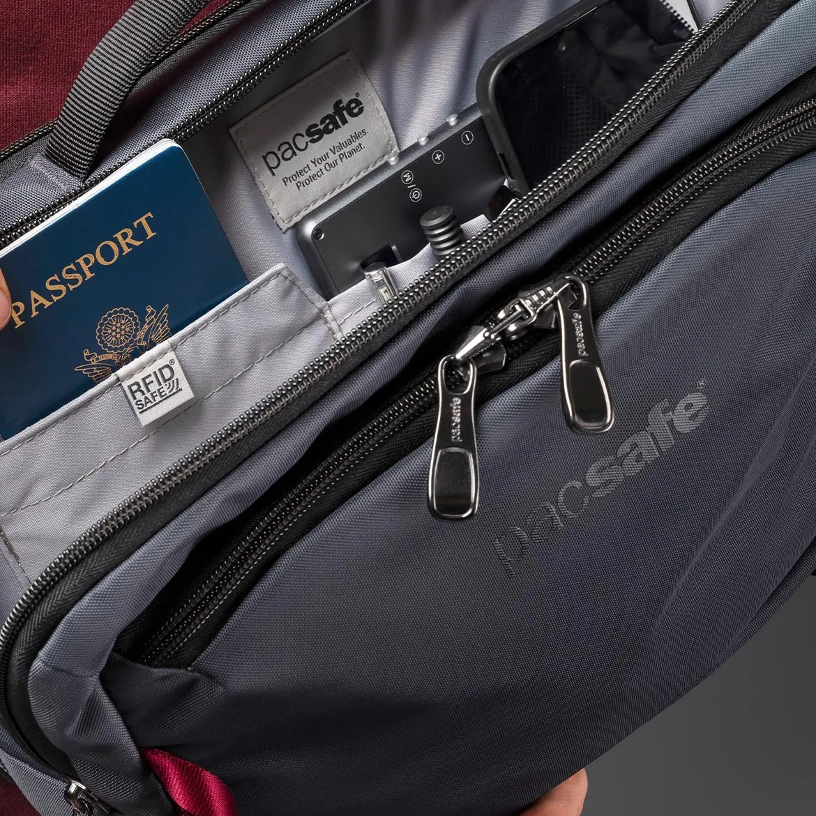 Torba na laptopa z samoblokującymi się zamkami Self-locking zipper