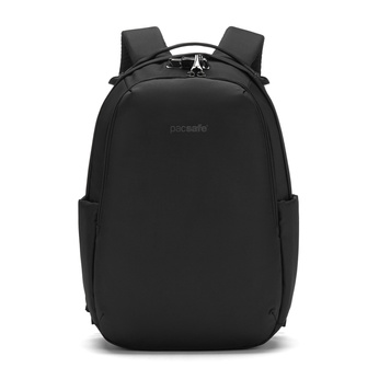 Pacsafe V 16 L anti-theft city backpack - Jet Black