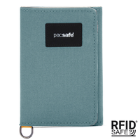 Portfel składany RFID Pacsafe  - miętowy