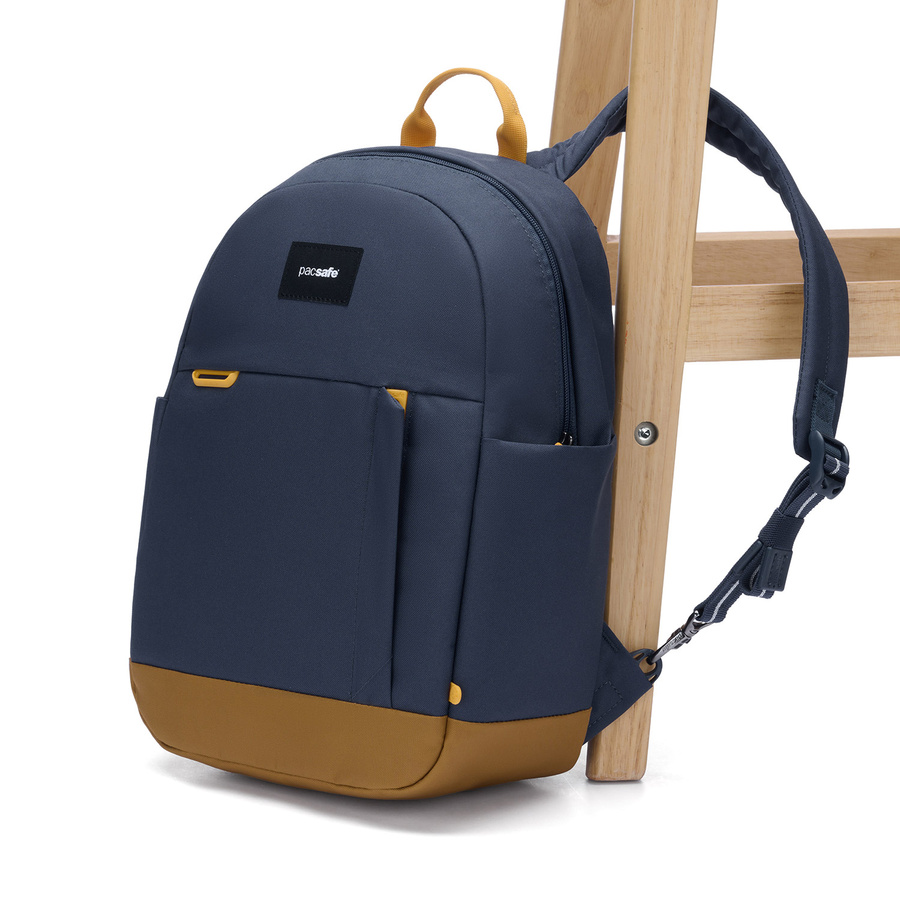 Anti-theft urban backpack Pacsafe Go 15 l - coastal blue