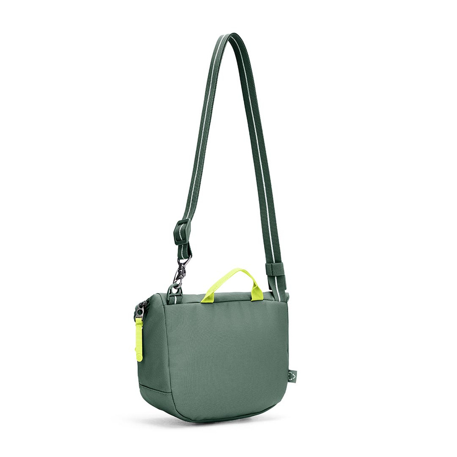 Folding women's anti-theft bag Pacsafe Go - stone