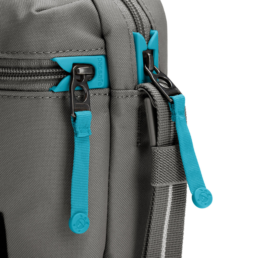 City anti-theft shoulder bag Pacsafe Go - Stone