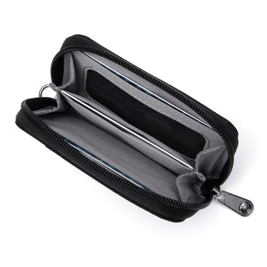 Card Wallet RFIDsafe Pacsafe - jet black