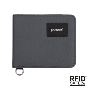 Small RFID Pacsafe wallet - dark gray