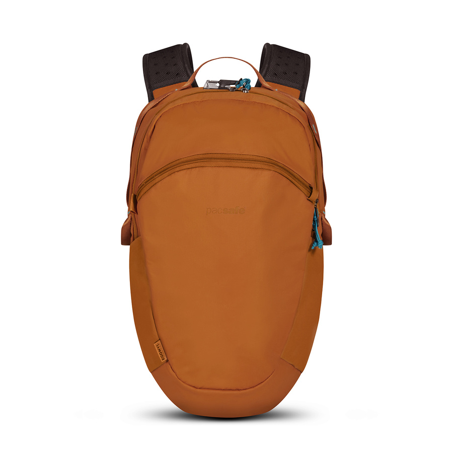 Plecak miejski antykradzieżowy 18l Pacsafe ECO Econyl® - pomarańczowy