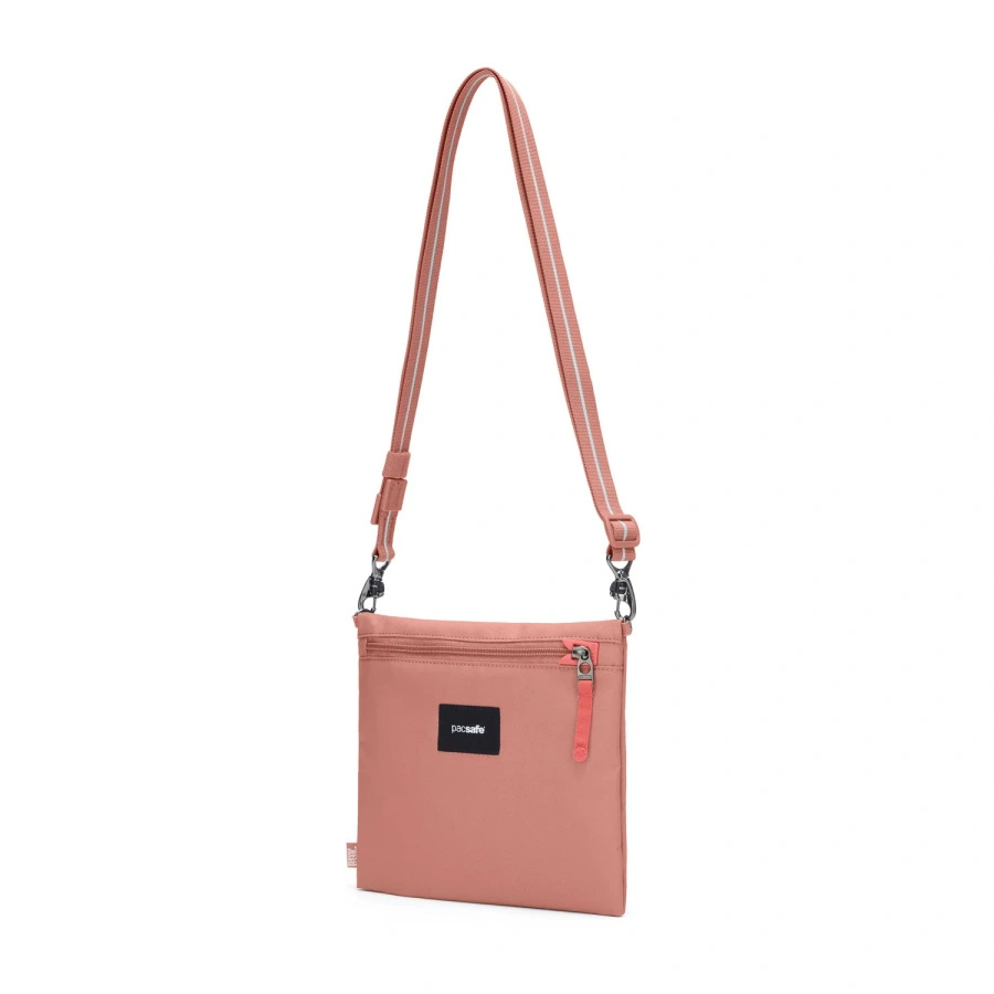 Pacsafe GO anti-theft pouch bag - pink