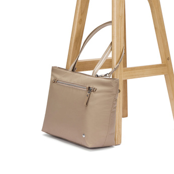 Pacsafe W anti-theft women's bag - beige