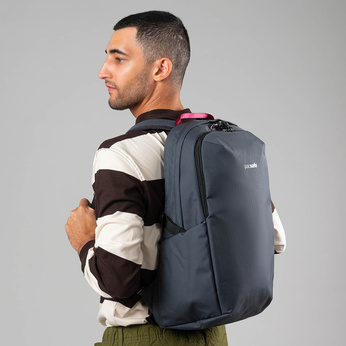 Anti-theft laptop backpack Pacsafe Vibe 25 l - dark gray
