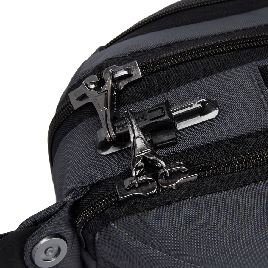 Torba miejska na laptopa antykradzieżowa Pacsafe EXP - ciemnoszara