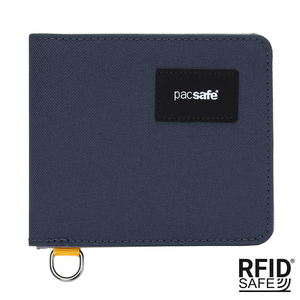 Pacsafe® RFIDsafe™ RFID blocking bifold wallet - coastal blue