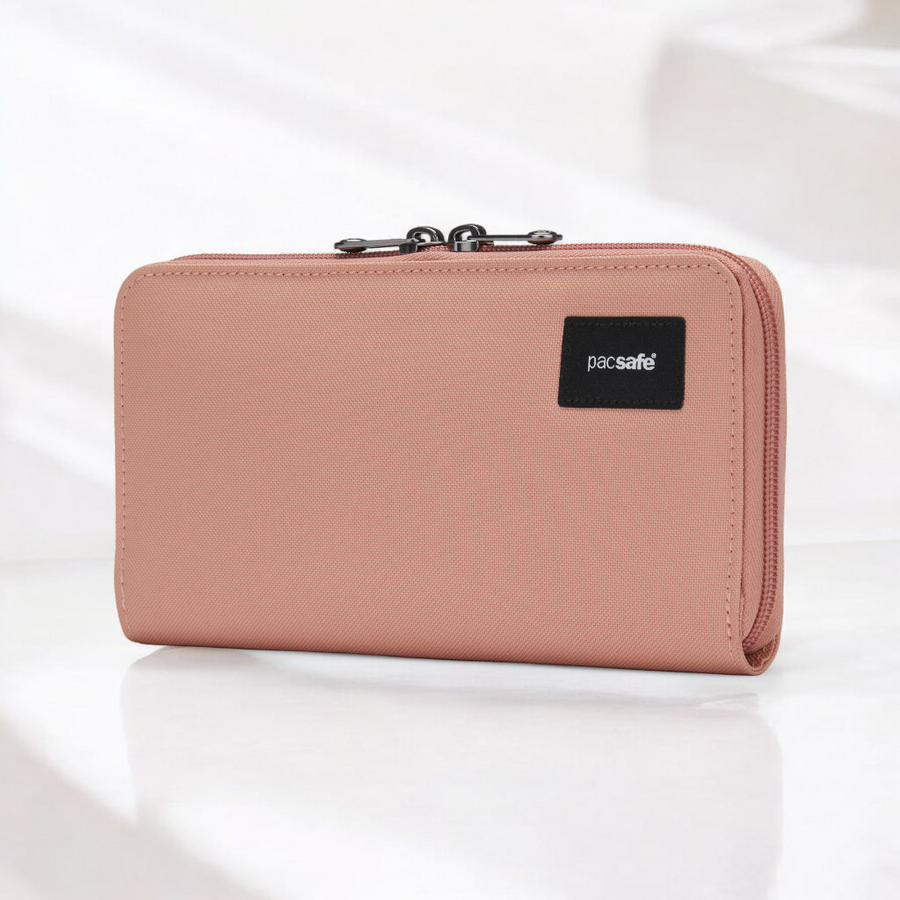 RFIDsafe Continental Wallet Pacsafe - rose
