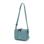 Women's anti-theft handbag Pacsafe CX square crossbody - mint  - after-show