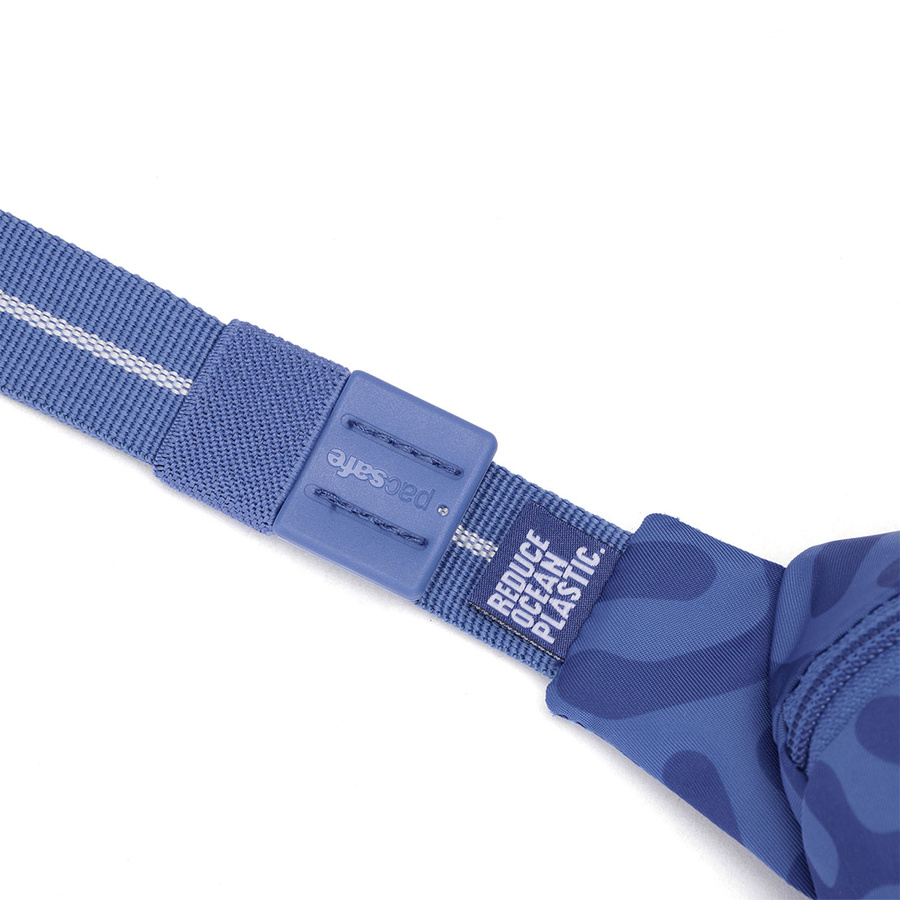 Pacsafe Go anti-theft hip pack - cerulean blue