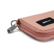 Portfel mały RFID Pacsafe - różowy