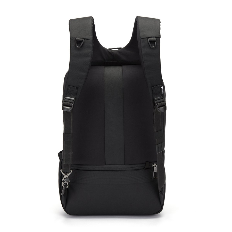 Plecak miejski antykradzieżowy Pacsafe Metrosafe X 20 l - czarny