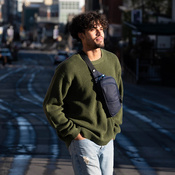 Saszetka plecak antykradzieżowy Pacsafe V - granatowy