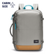 Anti-theft cabin backpack Pacsafe Go 34 l - Stone