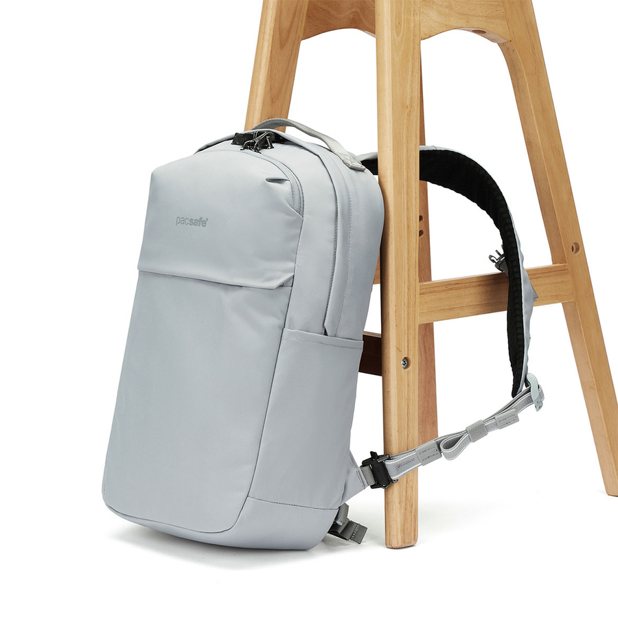 Plecak na laptopa antykradzieżowy Pacsafe Vibe 20L - szary