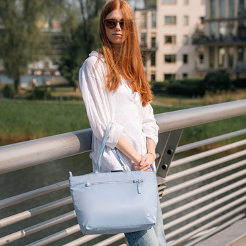 Pacsafe W anti-theft women's bag - serenity blue