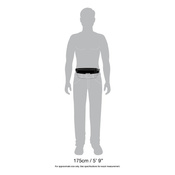 Portfel antykradzieżowy na pas RFID Pacsafe Coversafe V100 - szary