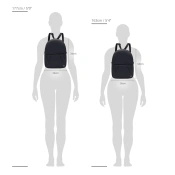 Backpack / Bag 2 in 1 anti-theft Pacsafe CX - black