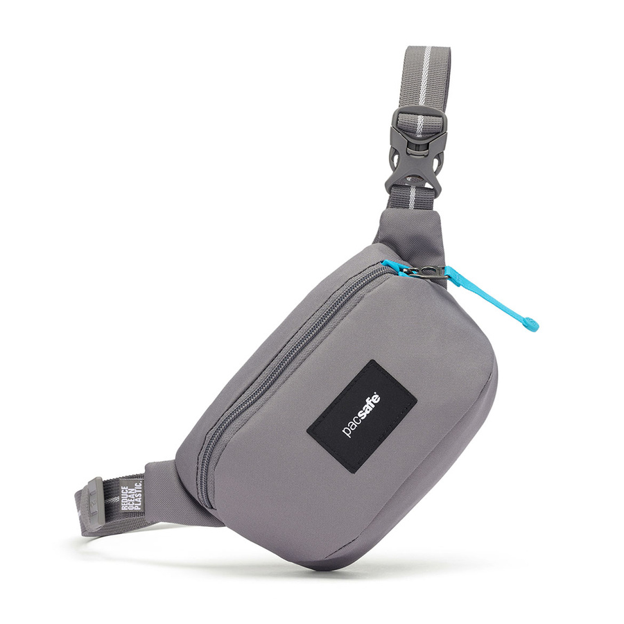 Pacsafe Go anti-theft hip pack - grey