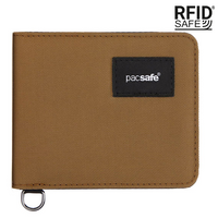 Wallet small RFID Pacsafe - brown