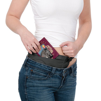 RFID Pacsafe Coversafe V100 waist wallet - black