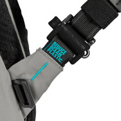 Plecak antykradzieżowy na jedno ramię Pacsafe ECO 12L - szary z econylu