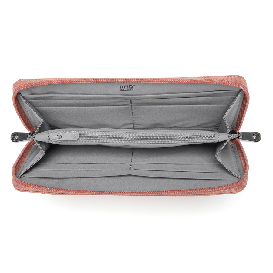 RFIDsafe Continental Wallet Pacsafe - rose