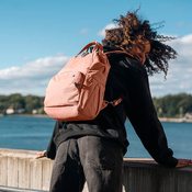 Women's anti-theft backpack Pacsafe Citysafe CX Econyl - pink