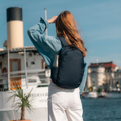 Pacsafe V 16 L anti-theft city backpack - Ocean