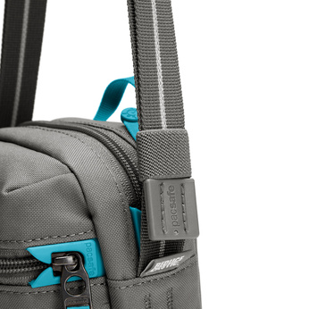 City anti-theft shoulder bag Pacsafe Go - Stone