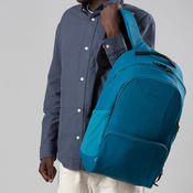 Anti-theft laptop backpack Pacsafe LS450 - turquoise