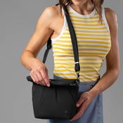 Rozkładana torebka damska antykradzieżowa Pacsafe Citysafe CX Econyl®- czarna