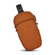 Anti-theft backpack for one shoulder Pacsafe ECO 12L - orange made of econyl