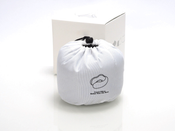 Poduszka podróżna/pianka memory + zatyczki + opaska - czerwona