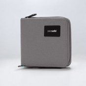 Portfel antykradzieżowy męski mały RFID Pacsafe - szary