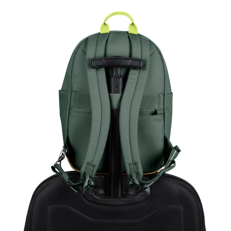 Antykradzieżowy plecak miejski Pacsafe Go 15 l - zielony