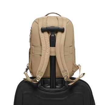 Women's anti-theft backpack 10 L Pacsafe W - beige