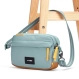 Small urban anti-theft bag Pacsafe Go - mint