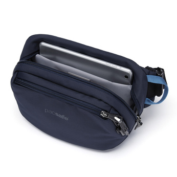 Pacsafe V anti-theft hip pack - ocean