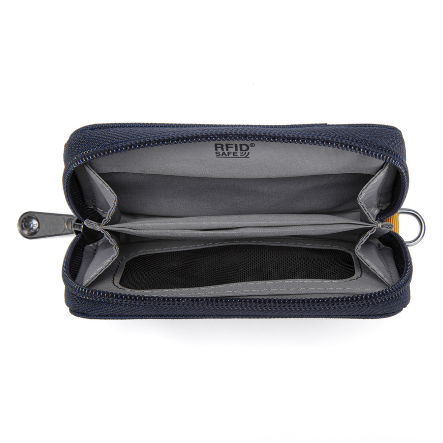 Card Wallet RFIDsafe Pacsafe - coastal blue
