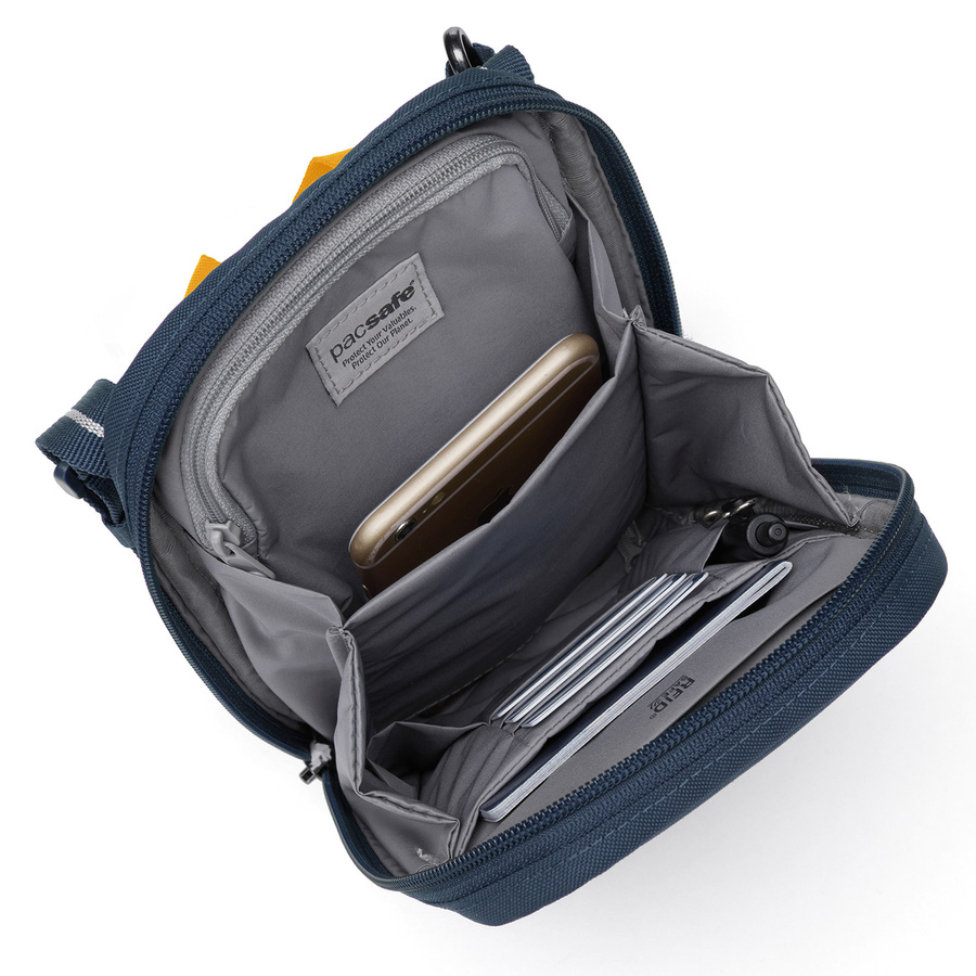 Pacsafe  RFIDsafe Tech Crossbody - coastal blue