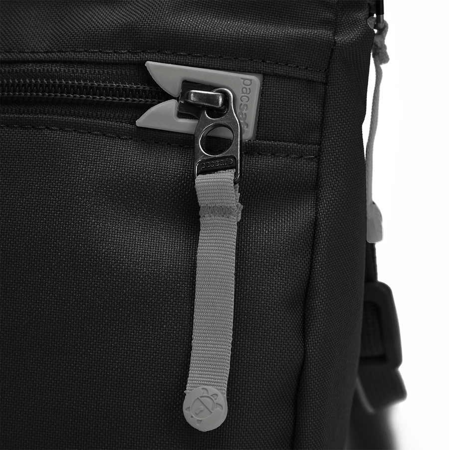 Folding women's anti-theft bag Pacsafe Go - black